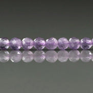 4mm Pink Amethyst Beads Faceted Beads 15
