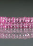 4mm Pink Topaz Beads – Faceted Rondelle Natural Gemstone 6" Strand