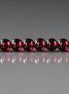 4mm Pyrope Garnet Beads – Smooth Round Natural Gemstone 15" Strand