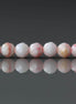 4mm Queen Conch Beads ‚Äì Faceted Round Natural Gemstone 15" Strand