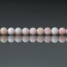 4mm Queen Conch Beads ‚Äì Faceted Round Natural Gemstone 15" Strand