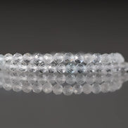 4mm Rainbow Moonstone Beads - Smooth Round Natural Gemstone 15