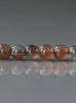 4mm Rare Brown Sunstone Beads - Smooth Round Natural Gemstone 15" Strand