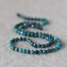 4mm Malacholla Beads – Faceted Round Natural Gemstone - 10 pcs