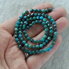 4mm Malacholla Beads – Faceted Round Natural Gemstone - 10 pcs