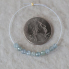 4mm Rare Montana Sapphire Beads Faceted Round 10pcs Raw Genuine Gemstone Beads Jewelry Making Supply September Birthstone