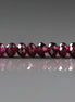 4mm Rhodolite Garnet Beads – Faceted Rondelle Natural Gemstone 15" Strand