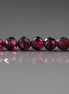 4mm Rhodolite Garnet Beads – Faceted Round Natural Gemstone 15" Strand