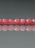 4mm Rhodonite Beads – Faceted Round Natural Gemstone 15" Strand