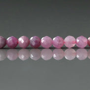 4mm Natural Ruby Beads Faceted Beads 15
