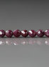 4mm Ruby Beads – Faceted Round Natural Gemstone 15" Strand