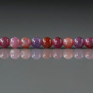4mm AAA Ruby Beads Smooth 15