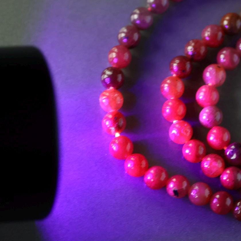4mm Ruby Beads – Smooth Round Natural Gemstone 15" Strand