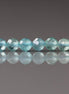 4mm Sky Blue Apatite Beads – Faceted Round Natural Gemstone 15" Strand