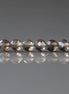 4mm Smoky Quartz Beads - Faceted Round Natural Gemstone 15" Strand