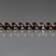 4mm AAA Smoky Quartz Beads Smooth Genuine Beads 15