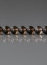 4mm Smoky Quartz Beads - Smooth Round Natural Gemstone 15" Strand
