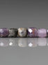 4mm Sugilite Beads – Faceted Cube Natural Gemstone - 10pcs