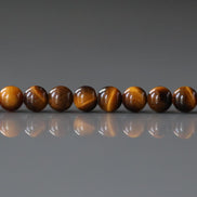 4mm AAA Tigers Eye Beads Smooth Tiger Eye Genuine Tiny Beads 15
