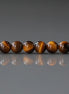 4mm Tiger's Eye Beads - Smooth Round Natural Gemstone 15" Strand