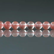 4mm Watermelon Quartz Beads Smooth 15