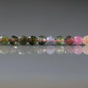 4mm AAA Watermelon Tourmaline Faceted Beads 15
