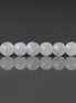 4mm White Rainbow Moonstone Beads - Smooth Round Natural Gemstone 15" Strand