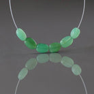 4x6mm Australian Chrysoprase Oval Beads – Smooth Natural Gemstone