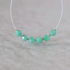 5.5mm AAA Natural Russian Emerald Beads Faceted Round 6 PCs Raw Emerald Genuine Gemstone for DIY Jewelry Making