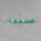 5.5mm AAA Natural Russian Emerald Beads Faceted Round 6 PCs Raw Emerald Genuine Gemstone for DIY Jewelry Making
