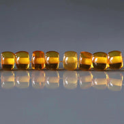 5mm 6mm Baltic Amber Beads Honey Amber Rondelle Beads Amber Golden Genuine Beads 12 Pcs