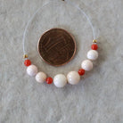 5-6mm Natural Angel Skin Italian Coral Beads Smooth Genuine Pink Red Coral Gemstone Beads for DIY Jewelry Making