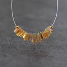 5-7mm AAA Ethiopian Disco Opal Chip Beads Natural Yellow Welo Opal Gemstones for DIY Jewelry Making