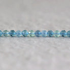 5mm AAA Blue Green Fluorite Faceted Beads Round 15" Natural Rare Gemstone for DIY Jewelry Making Supplies