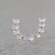 5mm AAA Mozambique Garnet Beads Faceted Rondelle Brazilian Rose Quartz 7mm Natural Gemstone for DIY Jewelry Making