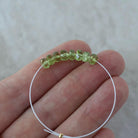 5mm AAA Peridot Rondelle Beads Faceted 1” Natural Green Gemstone for DIY Jewelry Making