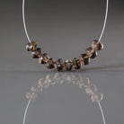 5mm AAA Smoky Quartz Beads Mini Nuggets Faceted Genuine Beads 10 PCs Transparent Brown Gemstone Beads Beading Crafter Gift