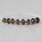 5mm AAA Smoky Quartz Nugget Beads Hand Faceted 8 PCs Natural Brown Gemstone for DIY Jewelry Making
