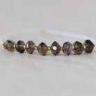5mm AAA Smoky Quartz Nugget Beads Hand Faceted 8 PCs Natural Brown Gemstone for DIY Jewelry Making