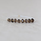 5mm AAA Smoky Quartz Nugget Beads Hand Faceted 8 PCs Natural Brown Gemstone for DIY Jewelry Making