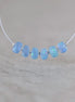 5mm AAA Violet Blue Ethiopian Opal Beads Faceted Rondelle Natural Welo Opal Gemstones For DIY Jewelry Making