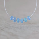 5mm AAA Violet Blue Ethiopian Opal Beads Faceted Rondelle Natural Welo Opal Gemstones For DIY Jewelry Making