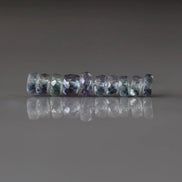 4.5mm Alexandrite Faceted Rondelle Beads 10 PCs Gemstone Bead for Jewelry Making DIY Earrings Necklace June Birthstone