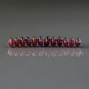 5mm AAA Berry Pink Rhodolite Garnet Beads Smooth Rondelle German Cut Beads 12 Pcs Natural Gemstone DIY Jewelry Making January Birthstone