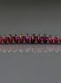 5mm Berry Pink Rhodolite Garnet Beads - Smooth Rondelle Natural Gemstone 12 Pcs