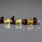 5mm Baltic Amber Beads Cube Honey Amber Beads Cognac Amber Nuggets Genuine Beads 10 PCs