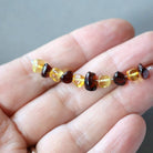 5mm Baltic Amber Beads Cube Honey Amber Beads Cognac Amber Nuggets Genuine Beads 10 PCs