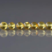 5mm Baltic Amber Beads Honey Amber Beads 10 PCs Amber Golden Genuine Beads