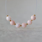 5mm Natural Angel Skin Italian Coral Beads Smooth 6 PCs Genuine Pink Coral Gemstone Beads for DIY Jewelry Making