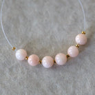 5mm Natural Angel Skin Italian Coral Beads Smooth 6 PCs Genuine Pink Coral Gemstone Beads for DIY Jewelry Making